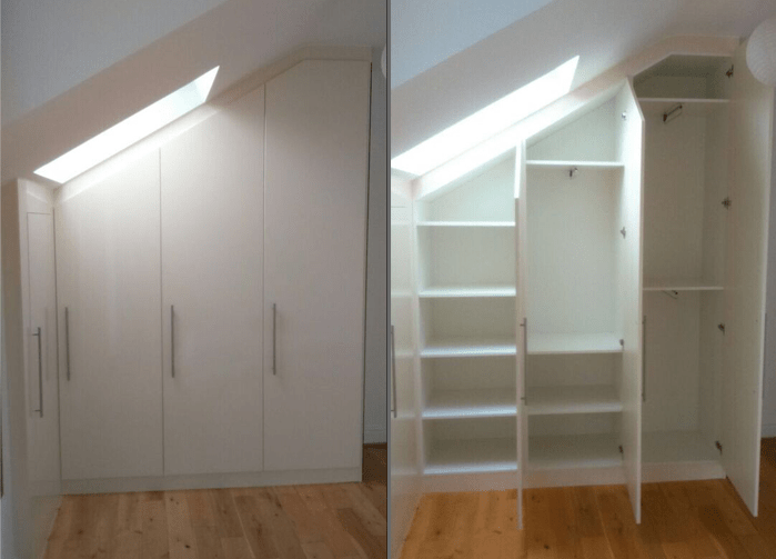 Angled Fitted Wardrobes | Wow Interior Design